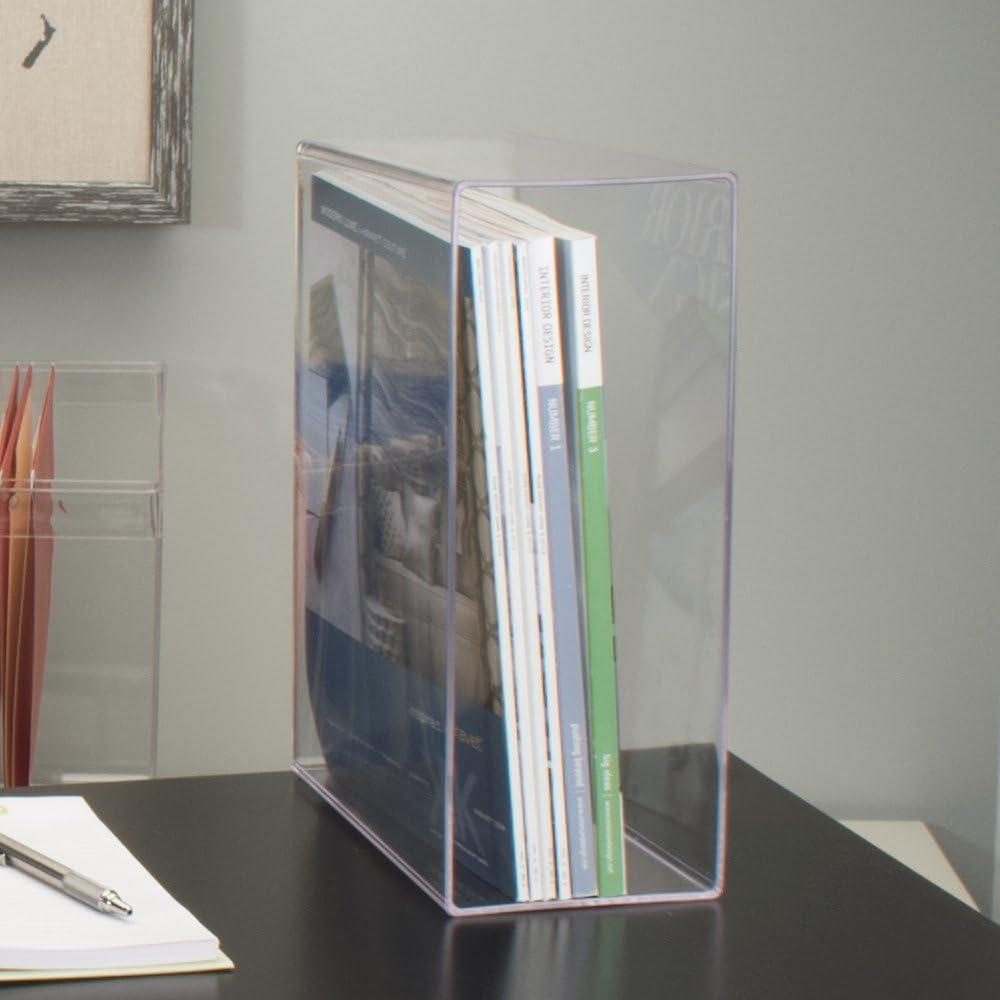imageUS Acrylic Inc Clear Plastic Magazine Holder 488Lx888Wx1188H