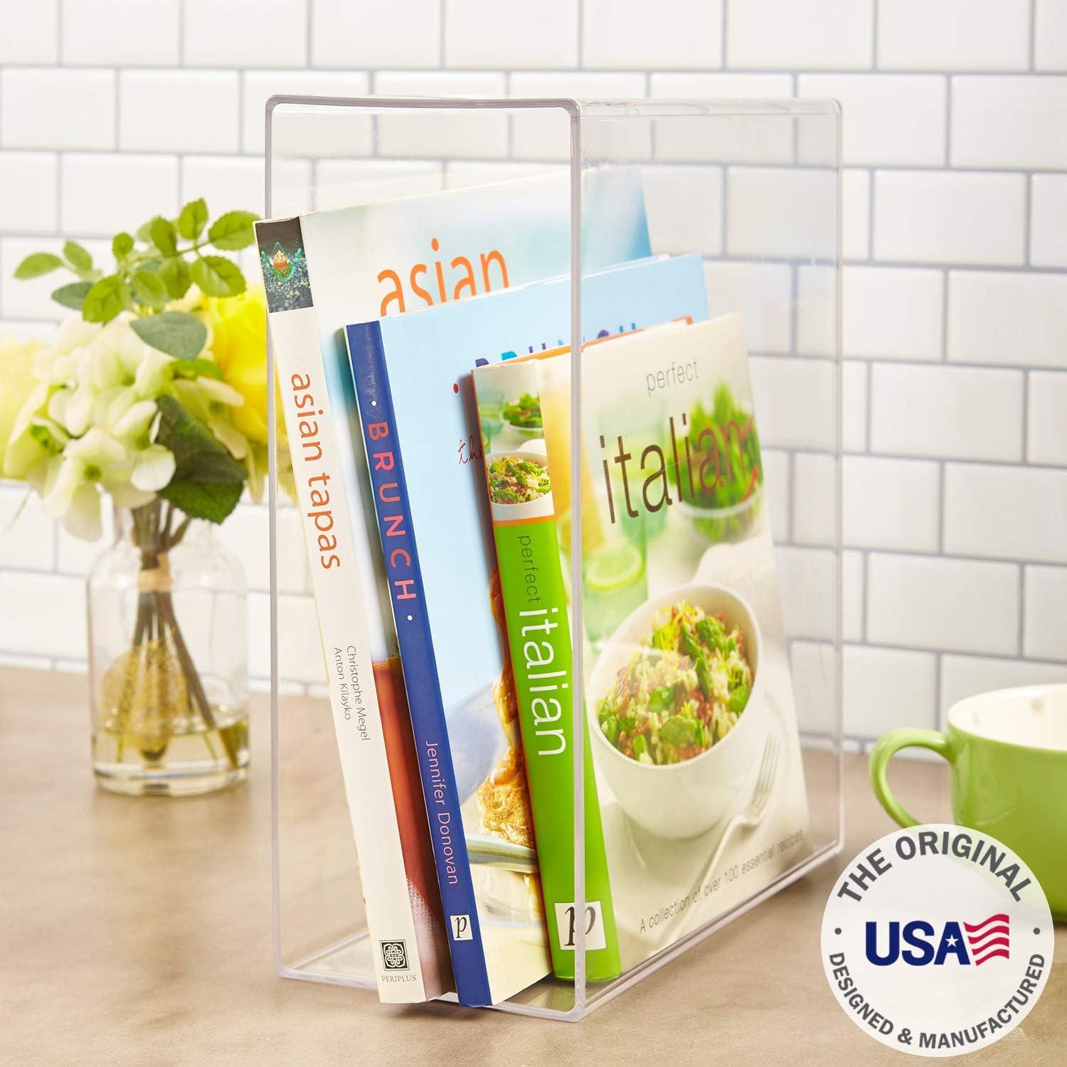 imageUS Acrylic Inc Clear Plastic Magazine Holder 488Lx888Wx1188H