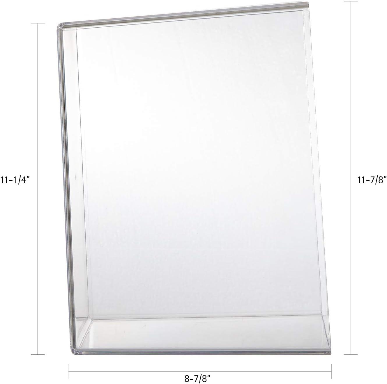 imageUS Acrylic Inc Clear Plastic Magazine Holder 488Lx888Wx1188H