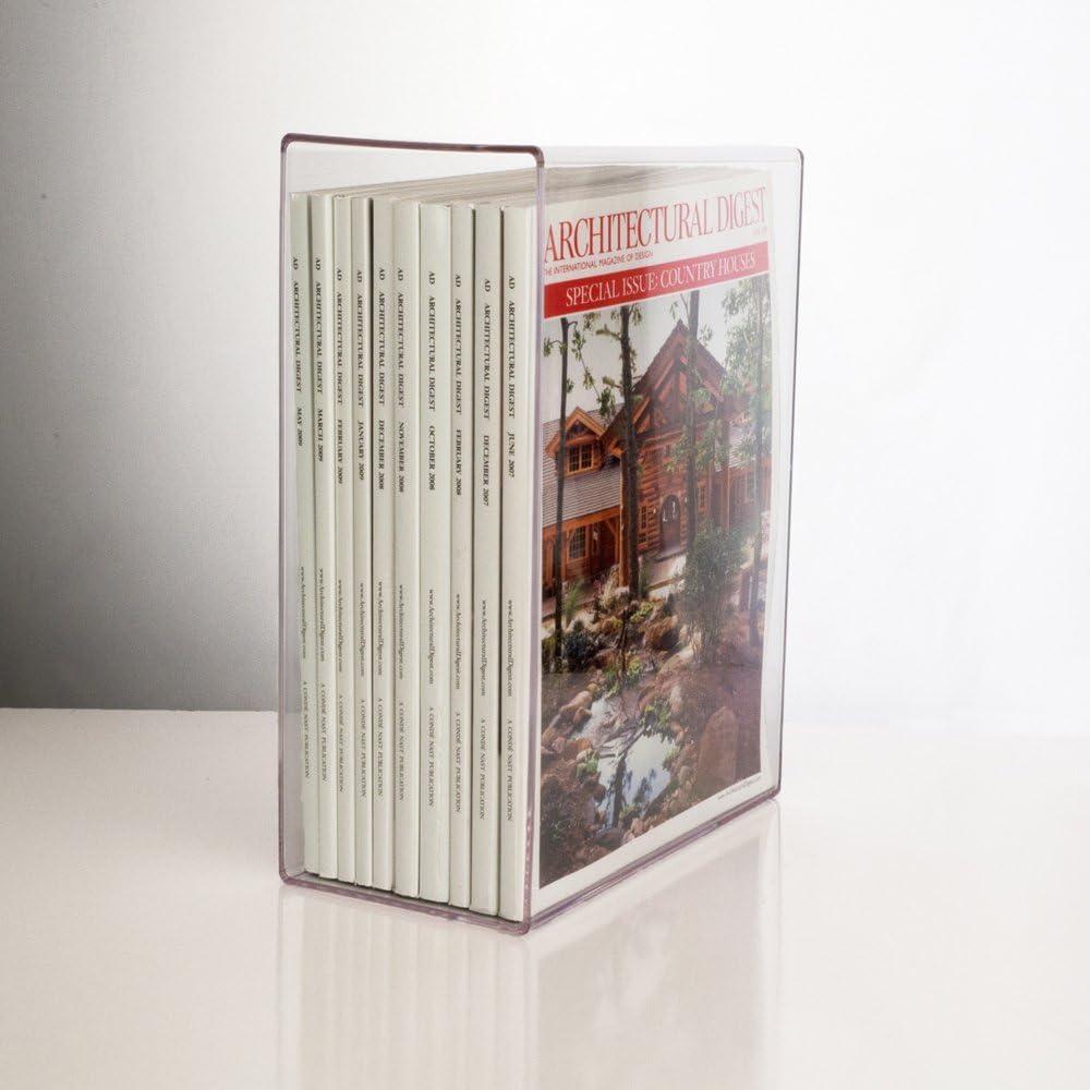 imageUS Acrylic Inc Clear Plastic Magazine Holder 488Lx888Wx1188H